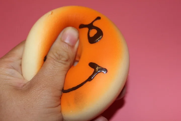 40 8 см Редкие squishy Хлеб пончики холодильник магниты. Мягкий медленно