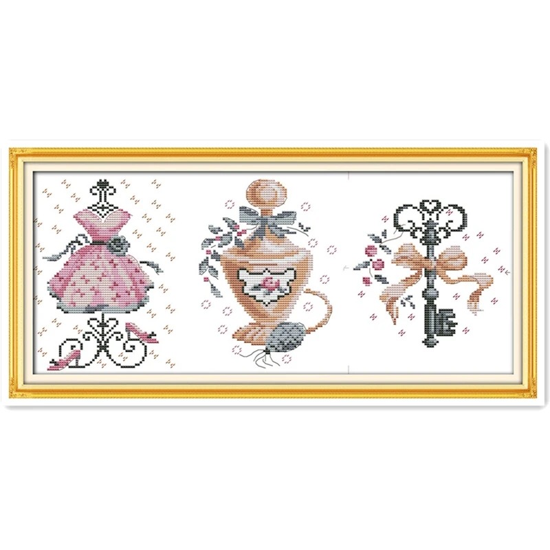 Платье Золушки Китайская вышивка крестиком набор крестиков для домашнего декора