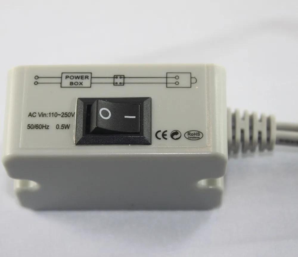 AC90-260V 0 5 Вт Светодиодная подсветка для швейной машины Магнитный подвал 1 год