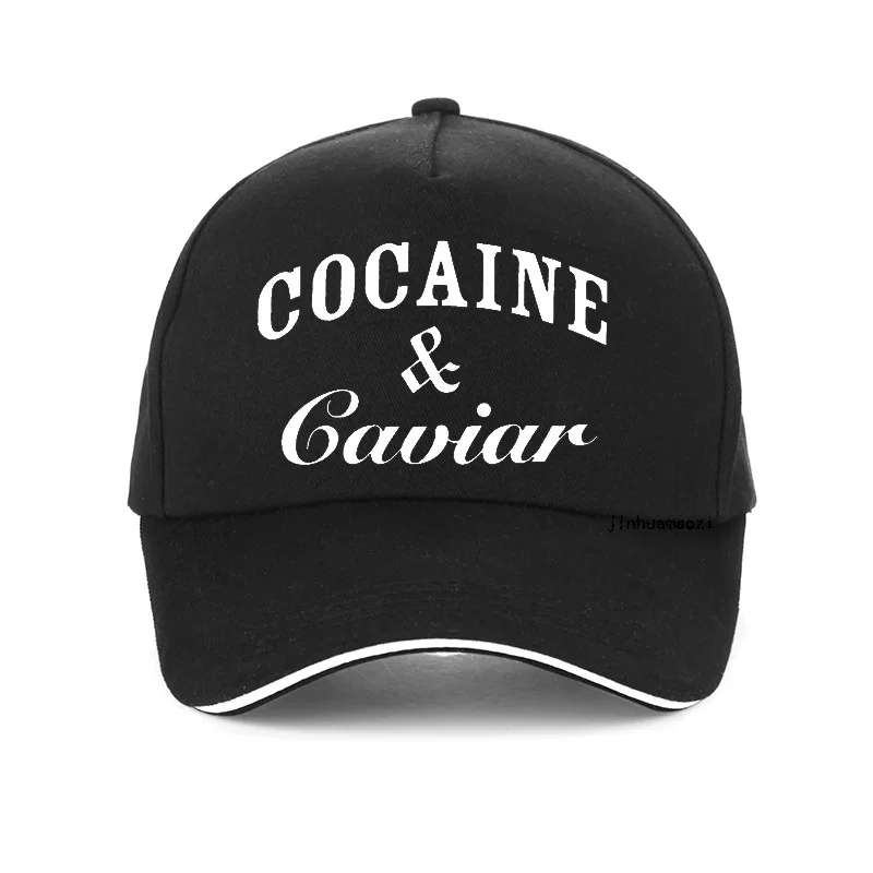 Бренд Cocaines& Caviar, хип-хоп шапка для мужчин и женщин, бейсболки унисекс, бейсболки, однотонные хлопковые кепки - Цвет: Черный
