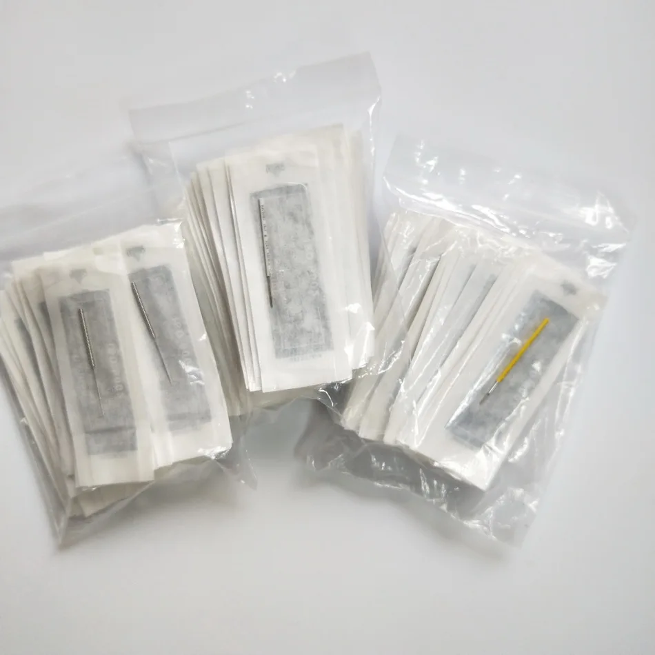 150 шт стерилизованные 1R/3R/5R Merlin иглы татуировки для постоянного макияжа Biotouch Merlin тату-машинок в одной упаковке