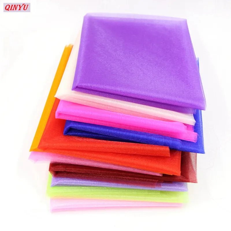 Тюль в рулоне 48 см * 5 м из органзы|Украшения своими руками для вечеринки| |