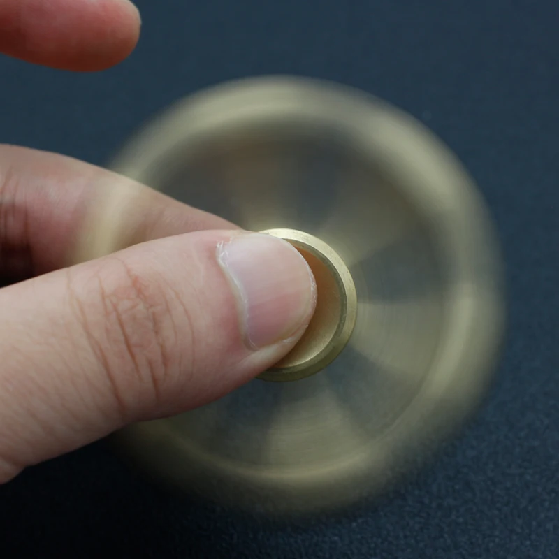 Колесо обозрения рука Spinner Непоседа игрушки латунь EDC сенсорными фокус счетчик