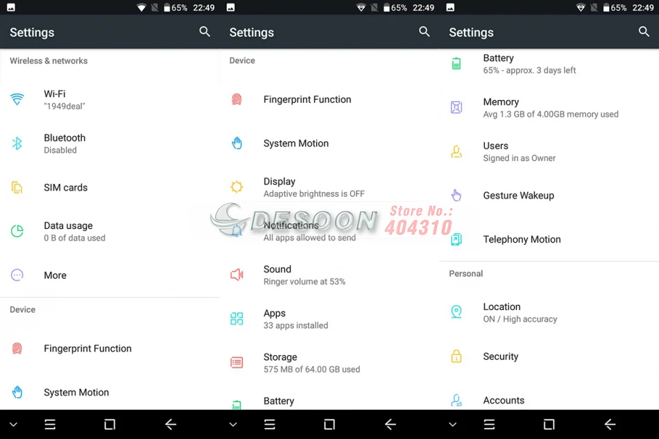 Смартфон Blackview S8 5," 18:9 соотношение сторон Бесконечность экран 4G 4 камеры 4 Гб+ 64 ГБ MT6750T Восьмиядерный мобильный телефон с отпечатком пальца