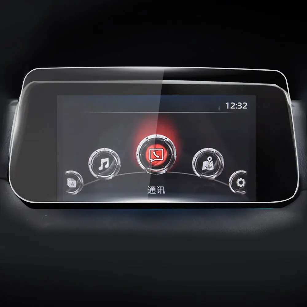 Для Mazda CX 5 CX5 2017 2018 2019 автомобильный gps навигатор экран стальной материал Защитная