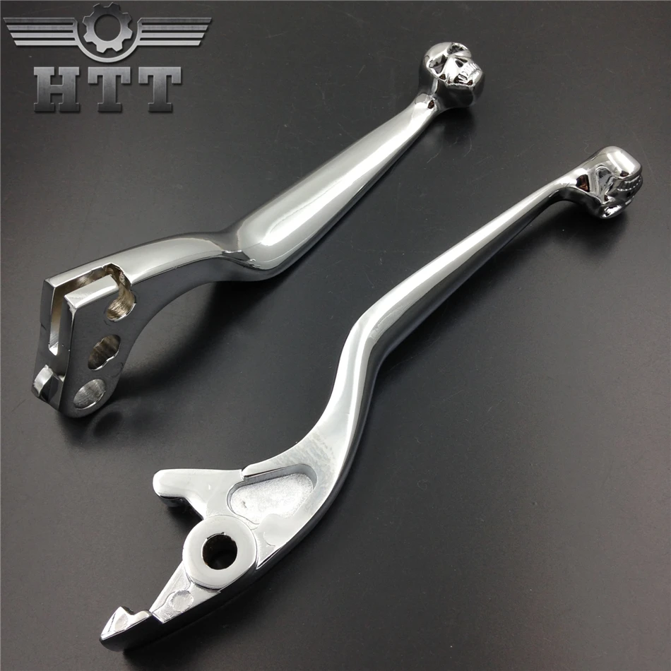 Aftermarket Бесплатная доставка Мотоцикл Запчасти Тормозной клатч череп ручной рычаг