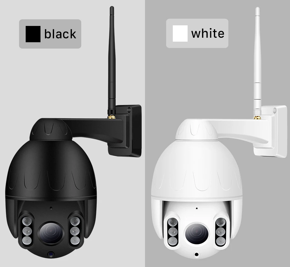Супер Мини PTZ скоростная купольная wifi 1080P IP камера для улицы 5x оптический зум 2MP беспроводная камера H.265 IR 50 м ONVIF двухсторонняя аудио связь