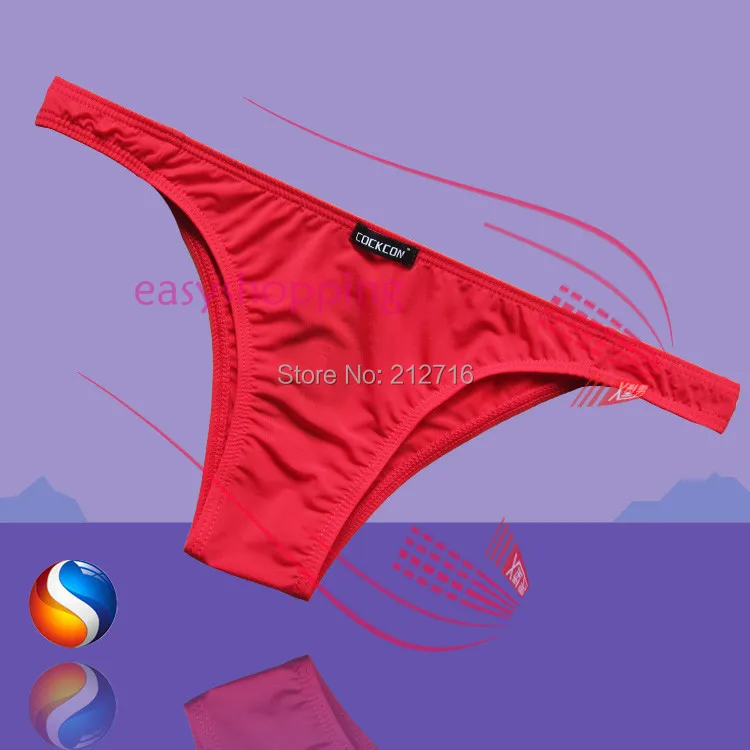 Бесплатная доставка Для мужчин пикантные удобные бикини уютный Трусики для