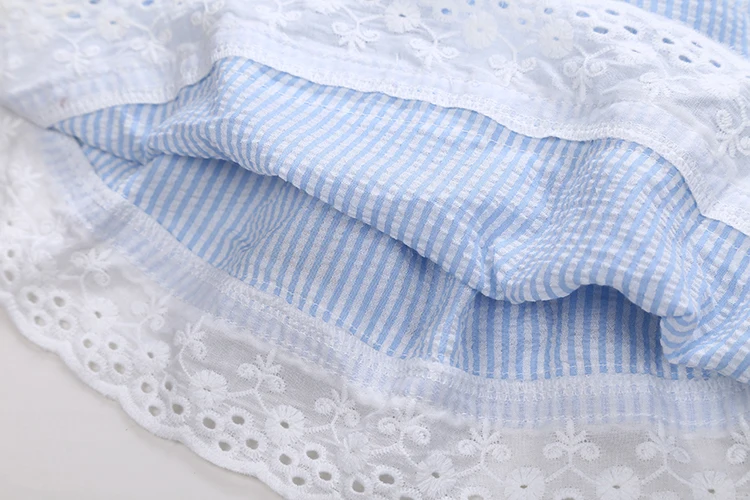 Комплект из 2 предметов платье с бантом для новорожденных девочек 2017 г. летняя