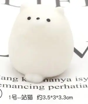dragon cat Игрушка Мягкий кот милые животные антистрессовый мяч сжимающий поднимающийся Моти антистресс облегчение игрушки Abreact мягкий липкий сквиши Забавный подарок - Цвет: dragon cat