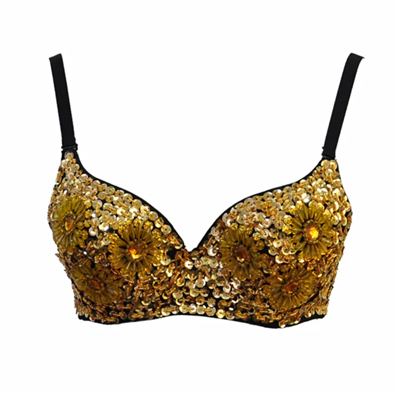 Бюстгальтер женский полиэстер цвет в ассортименте 1 шт|sequin beaded bra|beaded braluxury style |