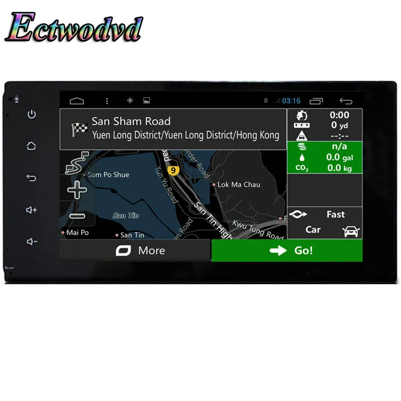Ectwodvd Восьмиядерный Android 8 1 Автомобильный gps навигация для Toyota RAV4 (2001 2008)/Corolla (2000