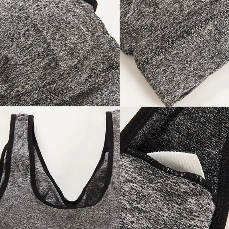 Женский бюстгальтер для активного отдыха бесшовные женские бюстгальтеры пуш ап