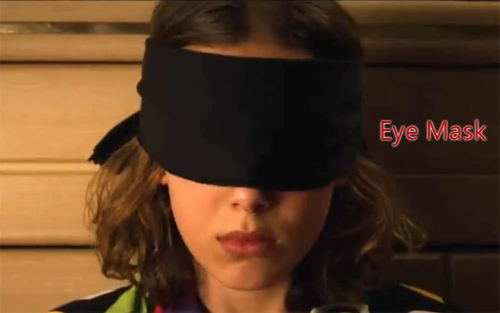 11 Eye mask Карнавальный костюм для девочек «странные вещи 3 Eleven»; платье для косплея EL; женские вечерние костюмы на карнавал и Хэллоуин - Цвет: 11 Eye mask