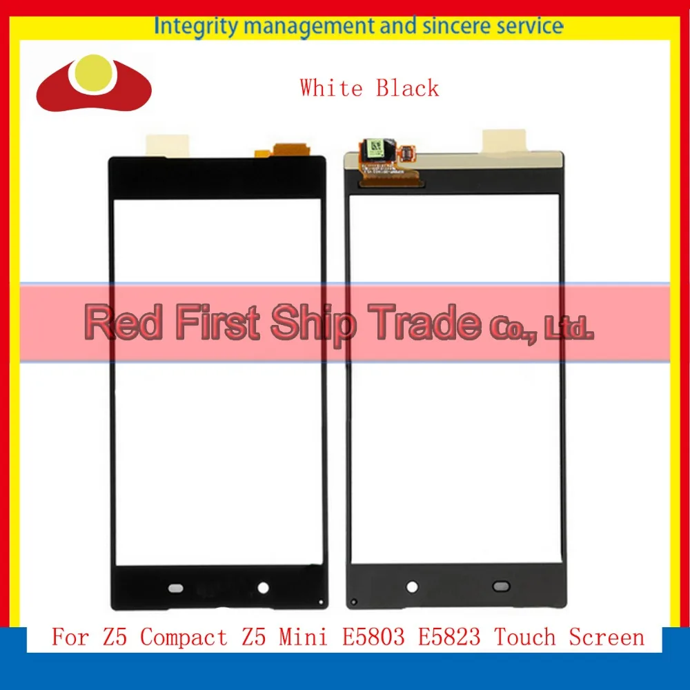 10 шт./лот 4 6 &quotдля Sony Xperia Z5 компактный мини E5803 E5823 сенсорный экран планшета датчик