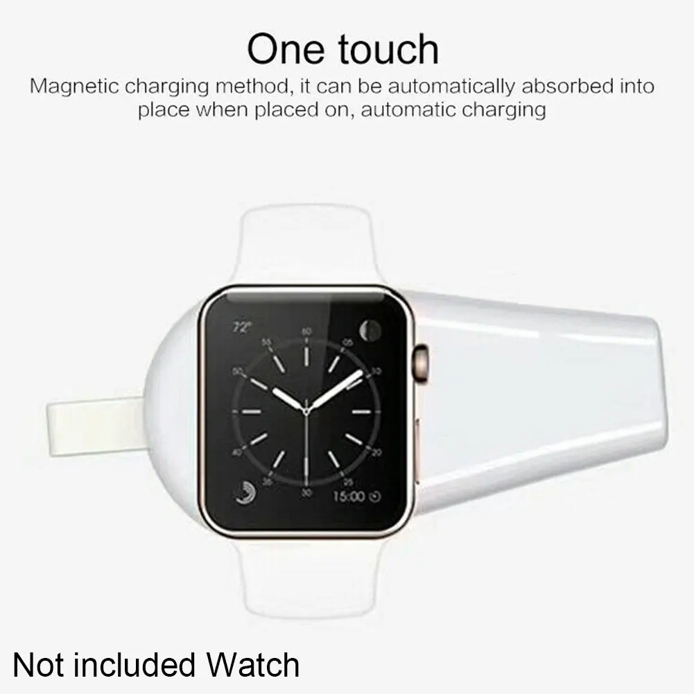 Smart Fast Watch Charger Safe Use Travel Useful Wireless Portable Magnetic Anti Slip Stable USB Lightweight For Apple | Мобильные