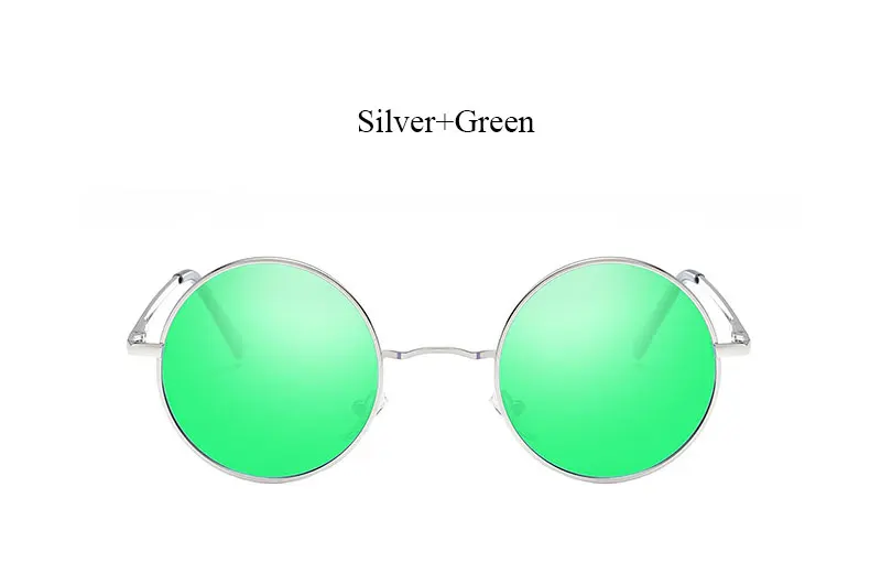2017 Новая мода Круглый Для женщин Солнцезащитные очки для мужчин Малый Размеры