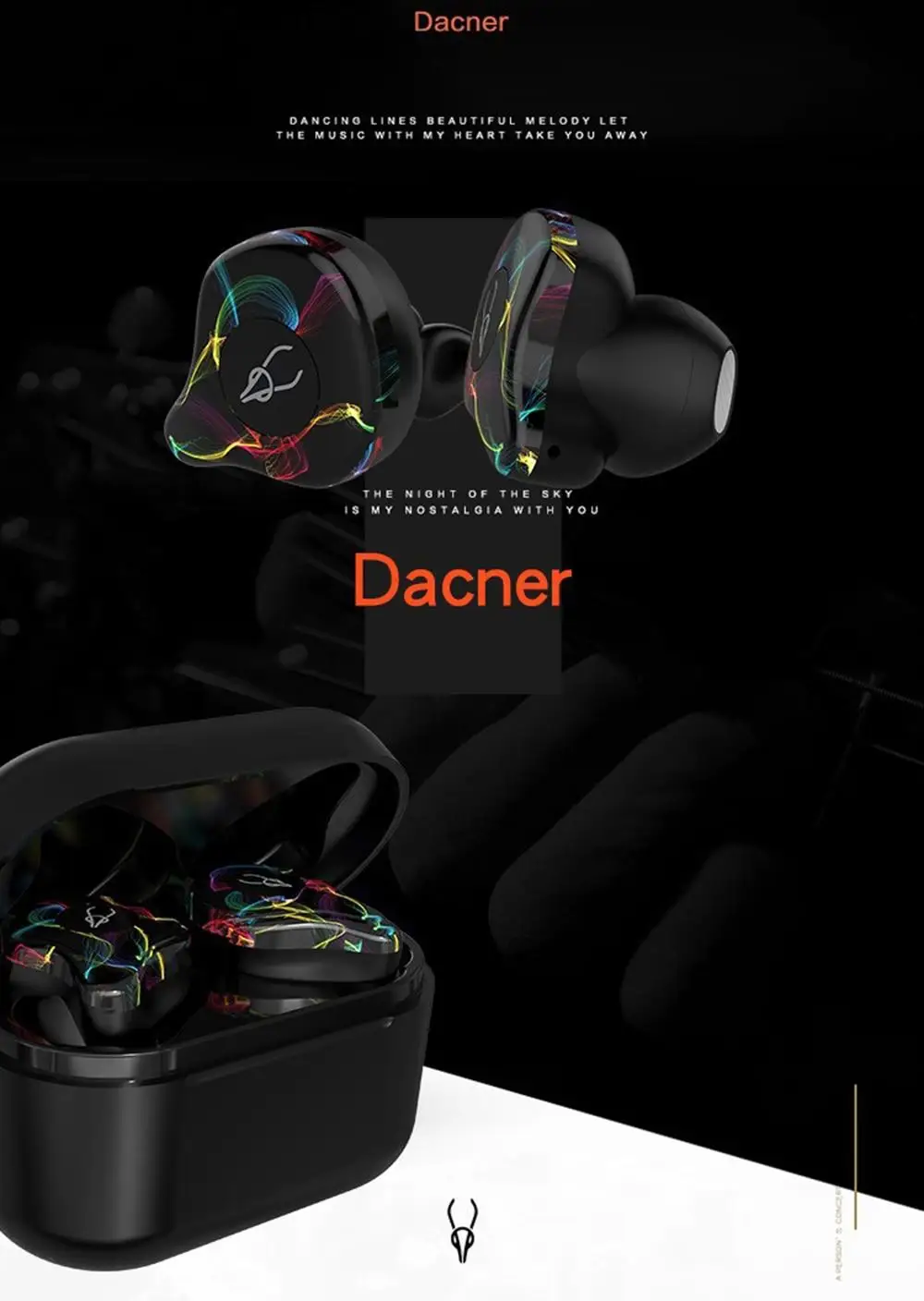 RGLM Sabbat X12pro 3D стерео звук V5.0 Bluetooth наушники невидимые настоящие водонепроницаемые беспроводные наушники спортивные наушники