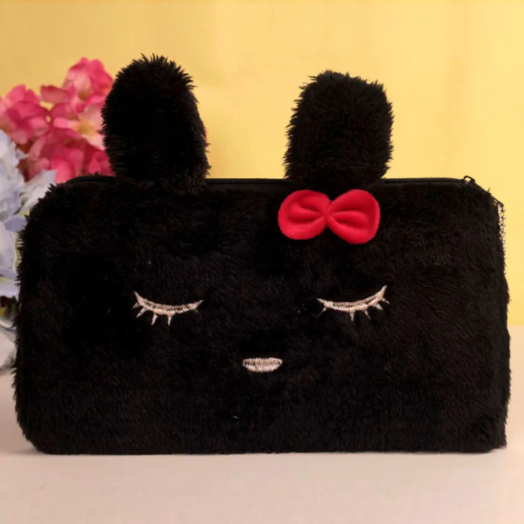 Пенал с медведем для девочек, Kawaii, плюшевая панда, ручка, сумка, канцелярские принадлежности, детский подарок, школьные офисные принадлежности, Estuche - Цвет: 7