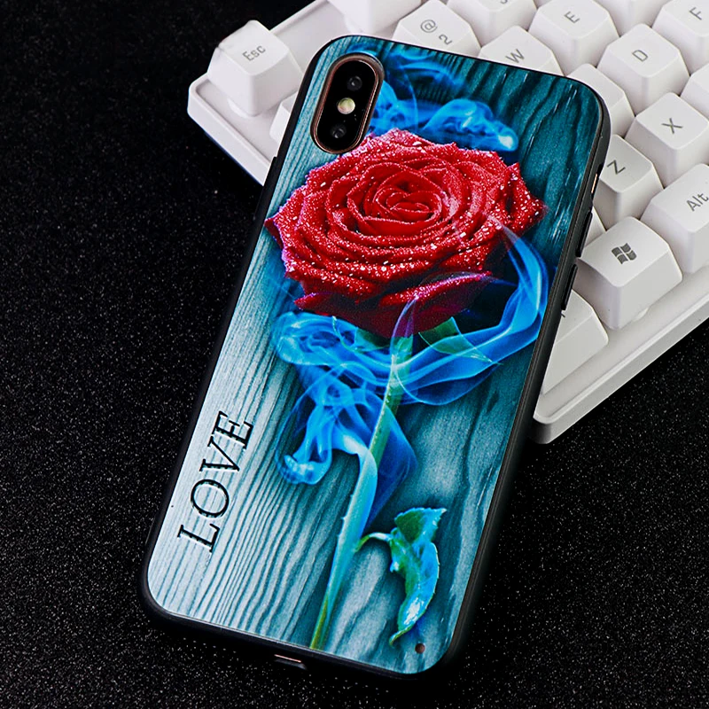 Новые модные чехлы для телефонов iPhone 6 s 7 8 Plus X XS MAX XR мягкий силиконовый чехол из