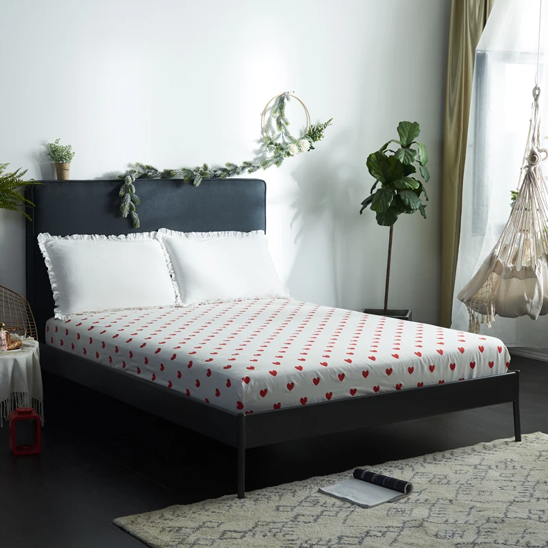 Простыня с леопардовым принтом 100% хлопок эластичный матрас подходит ко всему