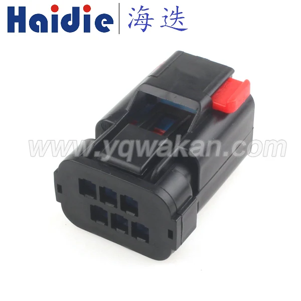 

Free shipping 5sets 6pin female auto electric housing plug wiring cable unsealed connector 54200608