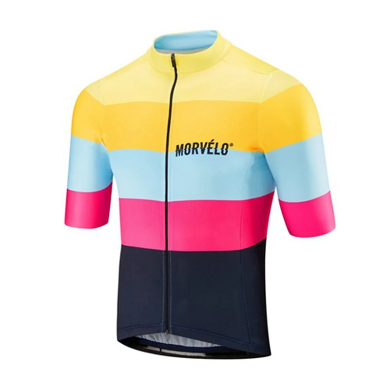 9Q morvelo велосипедная майка с коротким рукавом мужская гоночная горная велосипедная одежда U51053 - Цвет: 9Q