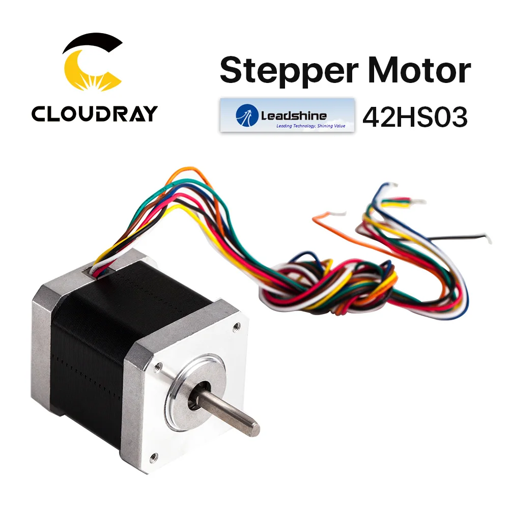 Cloudray Leadshine 2-фазный шаговый двигатель 42HS03 для NEMA17