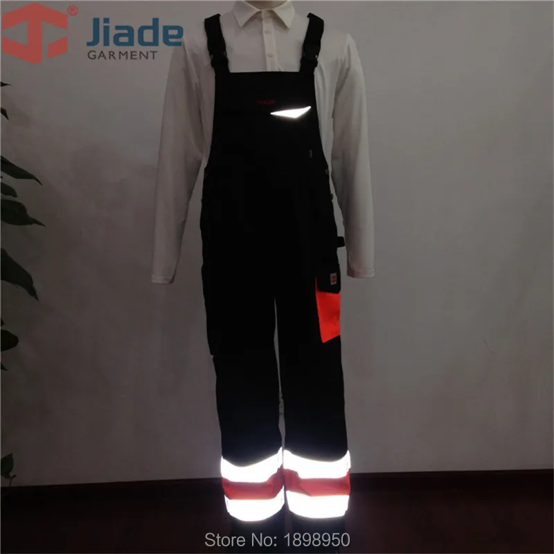 Комбинезон Jiade мужской светоотражающий высокой видимости рабочие штаны для