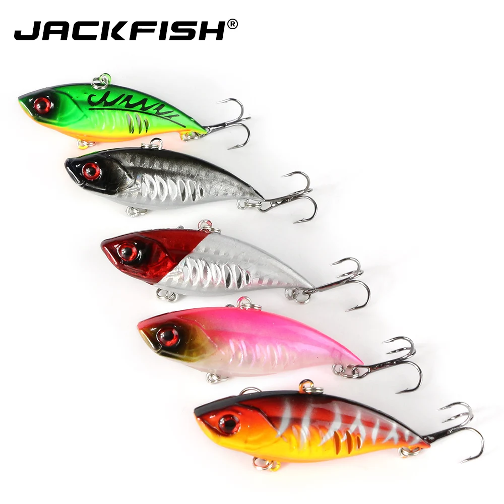 JACKFISH VIB жесткая рыболовная приманка 8 5 см/13 г рыболовные снасти Поворотный джиг