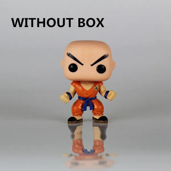 9 стиль Dragon Ball Z фигурка Гоку Вегета Buu Krillin Cell Piccolo Torankusu экшн-кукла Супер Saiyan модель игрушка в подарок - Цвет: Krillin no box