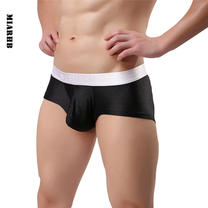 Sunfree Мужское нижнее белье cueca masculina дышащее удобное Мужское нижнее белье, лидер продаж, шорты боксеры, матовое легкое нижнее белье 3L30