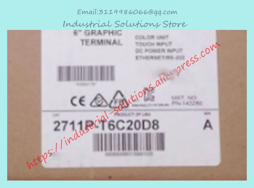 

New 2711P-T6C20D8 2711P T6C20D8 Industrial Control Touch Screen