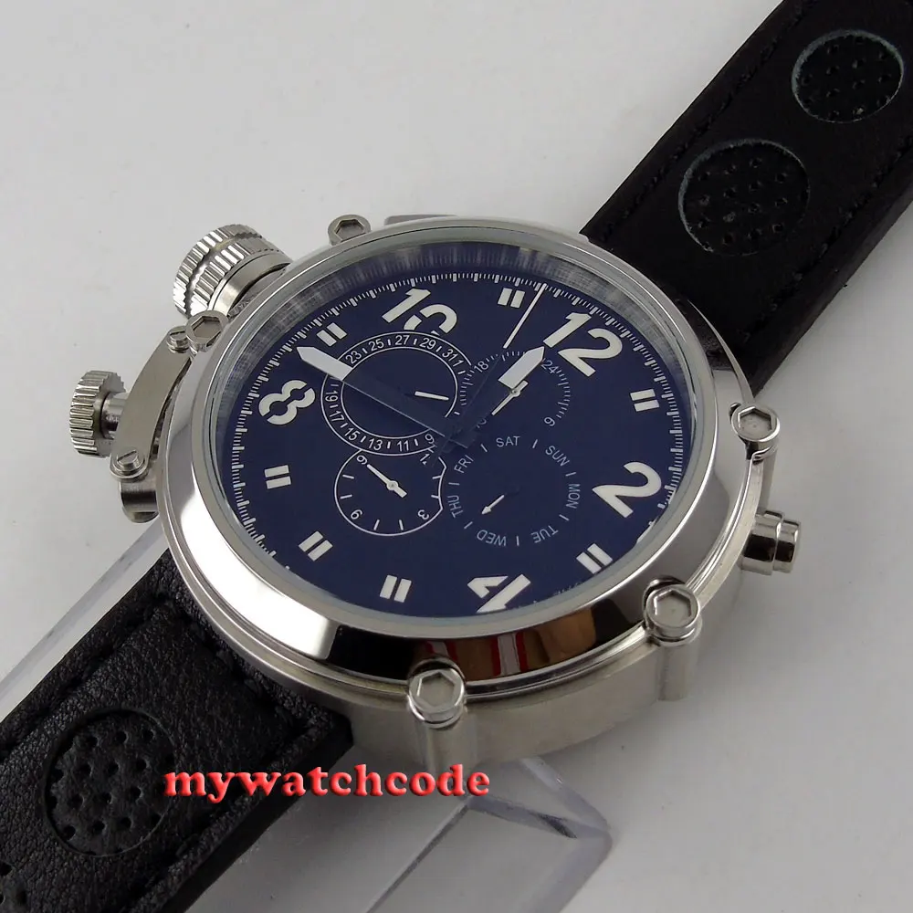 Часы мужские стерильные 50 мм с кожаным ремешком|watch men|watch men watchwatch watch |