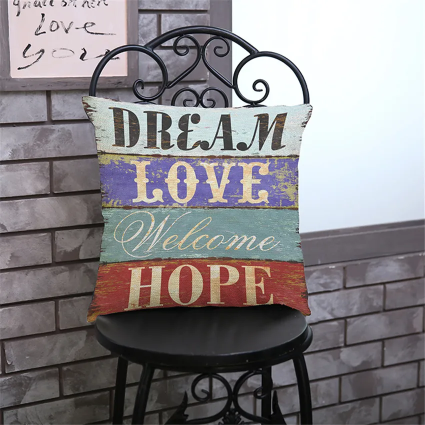 Декоративный Чехол наволочка в винтажном стиле 45 х45 см|cushion cover|throw pillow coversdecorative