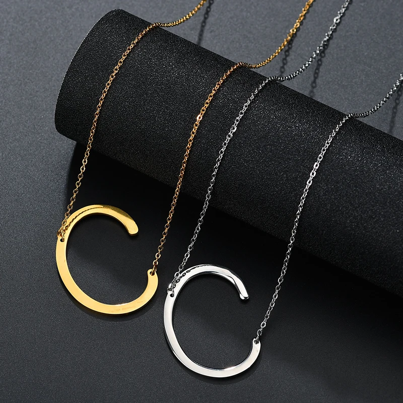 Nextvance модное ожерелье с буквенным принтом колье чокер для ключиц золотого цвета