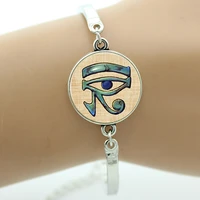 tafree brand eye of horus bracelet party jewelry ancient god horus egypt charms colorful dragon eye men women bracelets b238