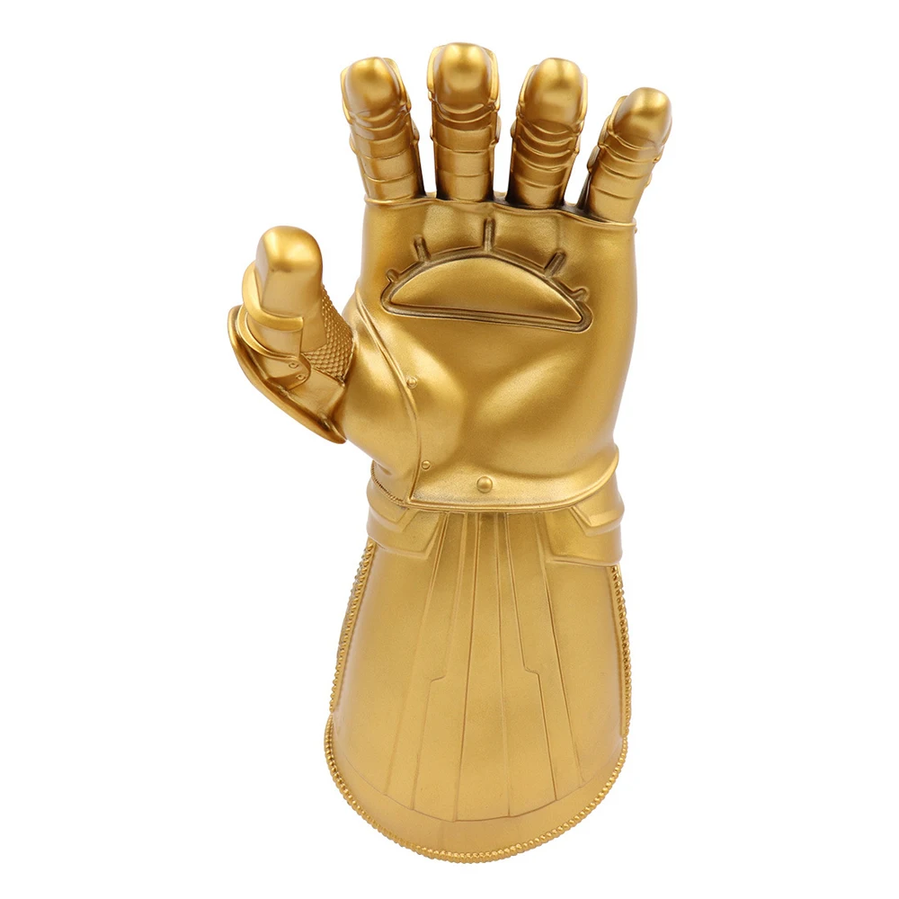 Светодиодный светильник Thanos Infinity Gauntlet Мстители Бесконечность войны косплей светодиодный перчатки ПВХ фигурка модель игрушки подарок Хэллоуин реквизит