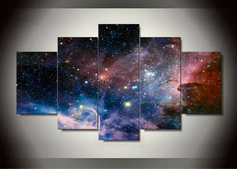 HD печать 5 шт. Carina Nebula холст настенная живопись художественная картина