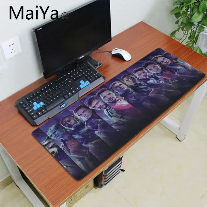 Lock Edge 30X70cm Maiya Мстители 4 эндигра ноутбук игровые мыши коврик для мыши игровой коврик для мыши xxl стол ноутбук коврик для мыши геймер Настольный коврик - Цвет: Lock Edge 30X70cm