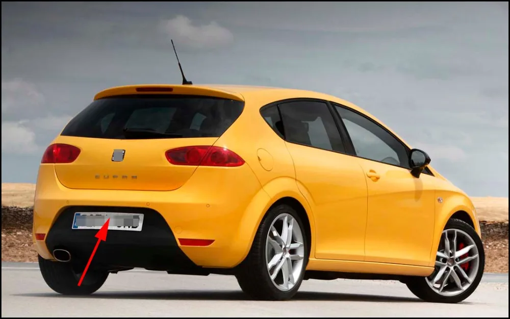 AUTONET HD камера заднего вида ночного видения для сиденья CUPRA LEON 5E MK3 2012~ /CCD/резервная камера/камера номерного знака