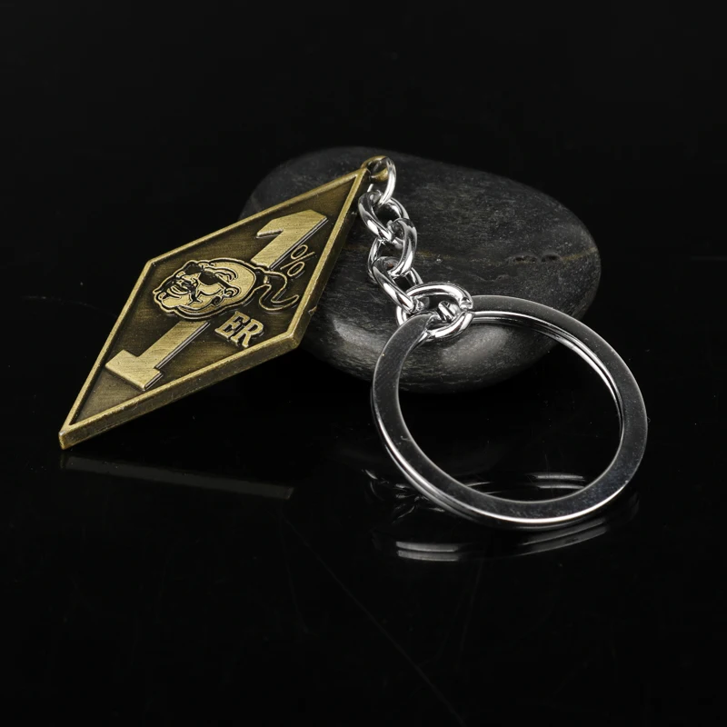 Dongsheng аксессуары Bandidos брелок для мотоцикла клуба с 1% er подвесками ключей