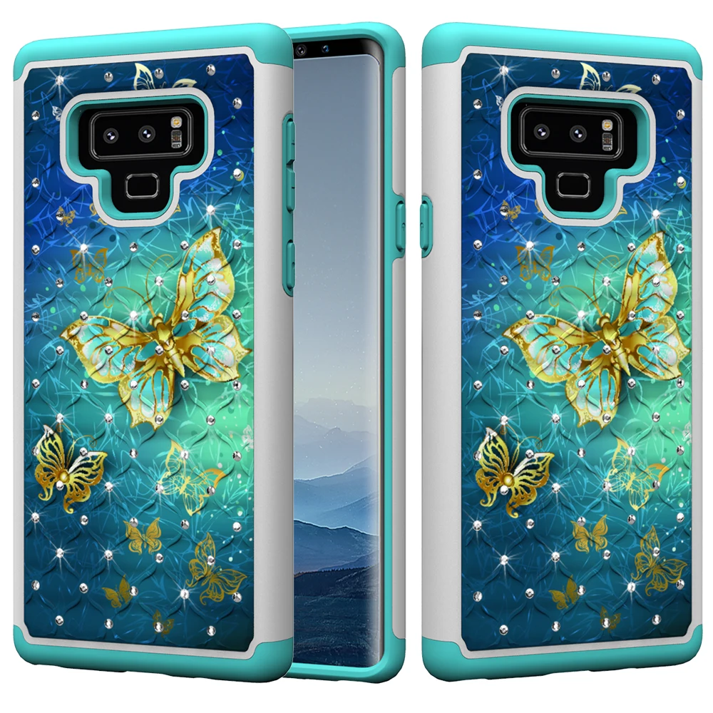 Shockproof Phone Case For Samsung Galaxy note 9 S8 Plus s9 plus 2in1 TPU Silicone Cover for j3 j7 2017 2018 Cases |