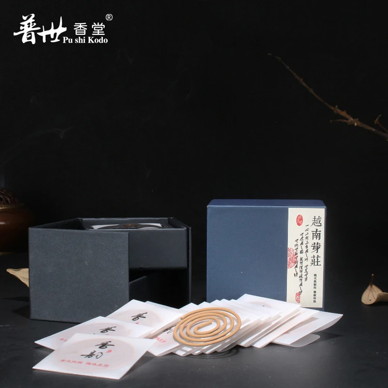 A + натуральный Вьетнам Nha Trang Agarwood 8A катушка для благовоний 4 5 см 20 шт. сладкий