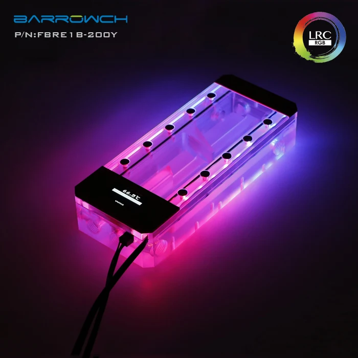 Barrowch FBRE1 Y резервуары для боксов LRC 2 0 акриловые квадратные умные цифровые