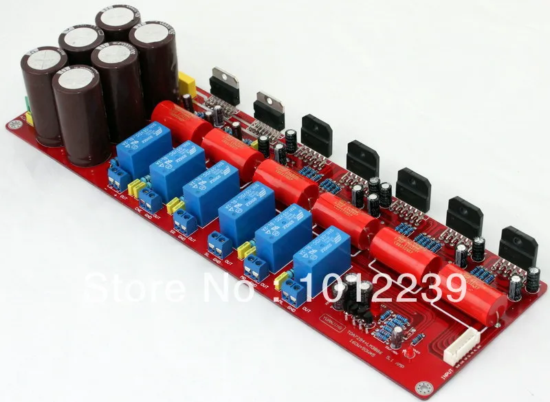 Бесплатная доставка/в сборке TDA7294 + LM3886 5 1 канальный усилитель мощности|power amp board|amp