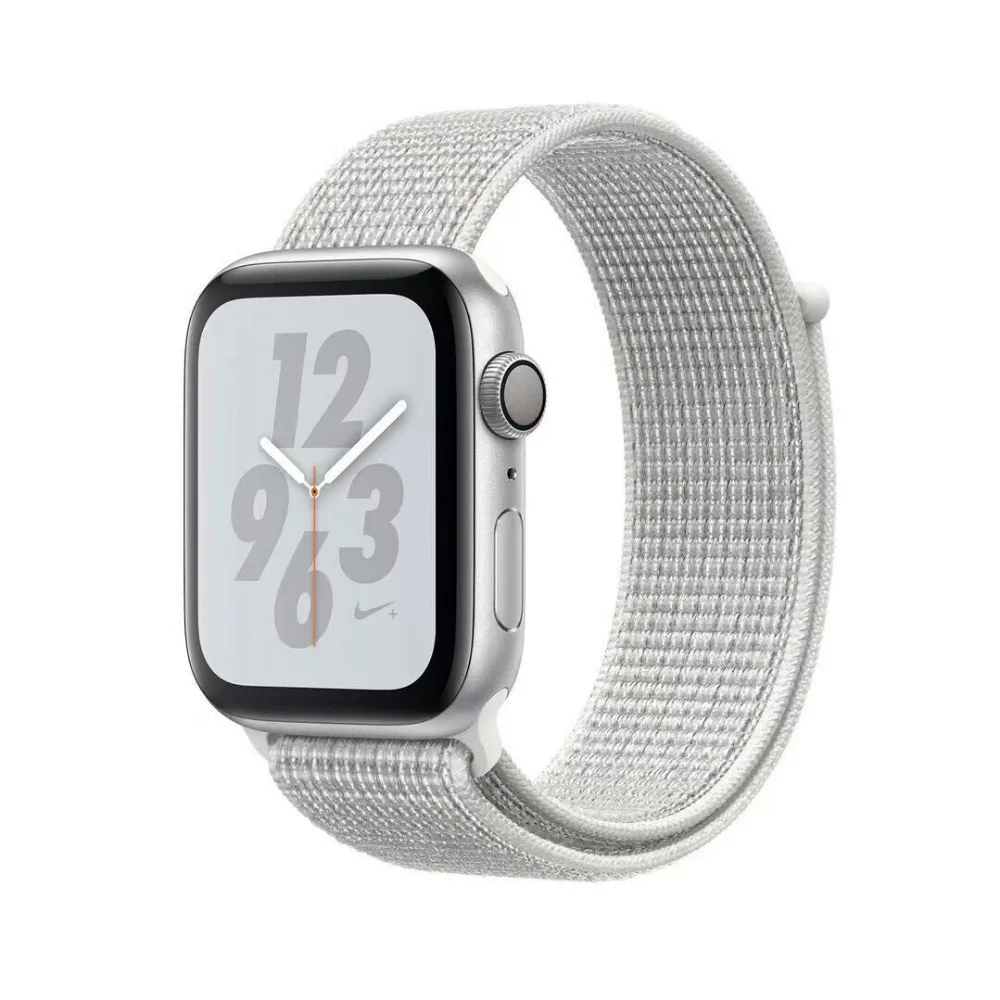 Новый отражающий Спортивная петля для Apple Watch группа 42 мм 38 40 44 тканые нейлоновый