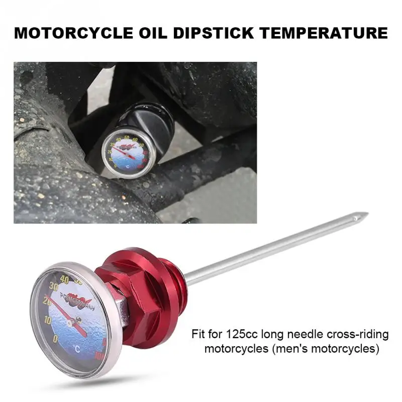 Щуп для измерения температуры масла мотоцикла из алюминиевого сплава