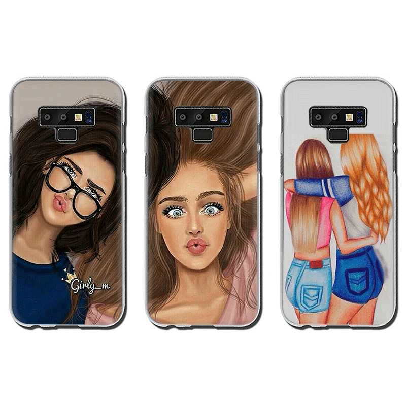 Мы всегда будем лучшими друзьями BFF жесткий чехол для телефона для samsung A5 A7 A9 A6 A8 Plus A10s 20s 30s 40s 50s 60 70