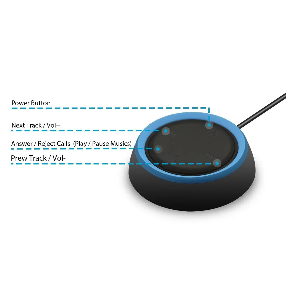 RCA Bluetooth автомобильный комплект AUX вход Аудио Композитный Hands Free Вызов Bluetooth 4,0 автомобильные комплекты беспроводной стерео музыкальный ресивер
